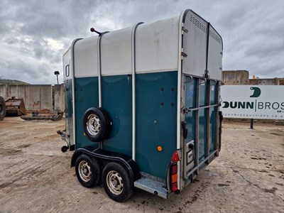 Lot 78 - 1998 Ifor Williams HB510R Twin Axle Horse Box Trailer, Front & Rear Loading Ramp