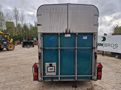Lot 78 - 1998 Ifor Williams HB510R Twin Axle Horse Box Trailer, Front & Rear Loading Ramp