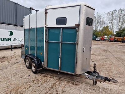 Lot 78 - 1998 Ifor Williams HB510R Twin Axle Horse Box Trailer, Front & Rear Loading Ramp